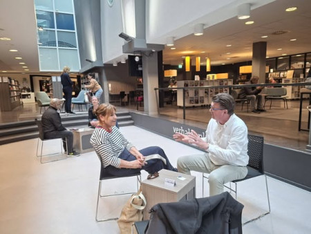 Levend Boek in Nijmegen voor Living Library. 11 april 2026